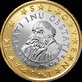 1 Euro UNC Slovenië